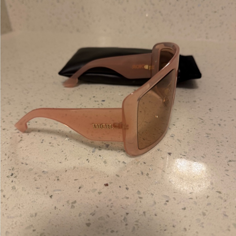 Dior Oversized Pink Gradient Square Sunglasses - image 4